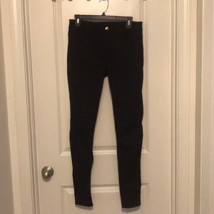American Eagle sateen black jeggings